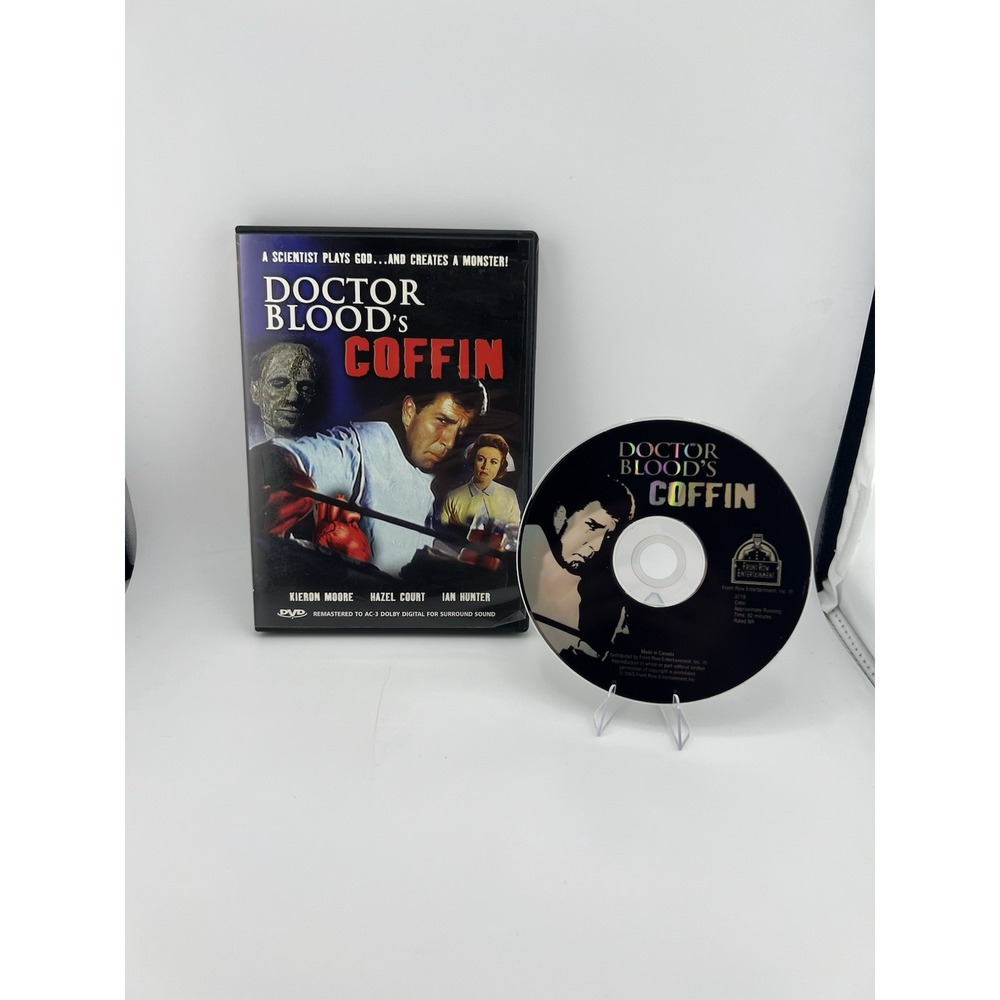 Doctor Blood's‎ Coffin [DVD] Horror Movie Kieron Moore Hazel Court Ian Hunter